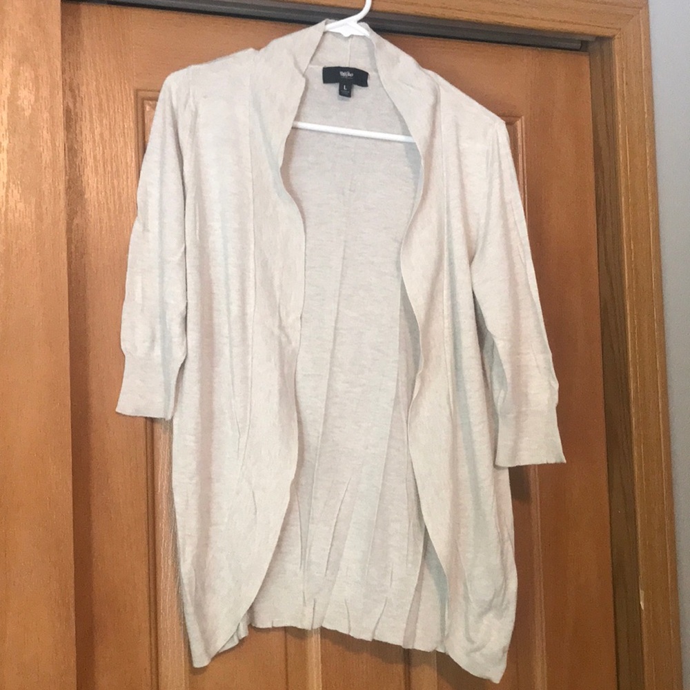 Oatmeal Lightweight Cardigan